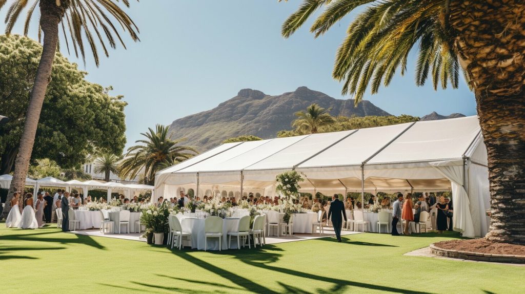 marquee for hire cape town