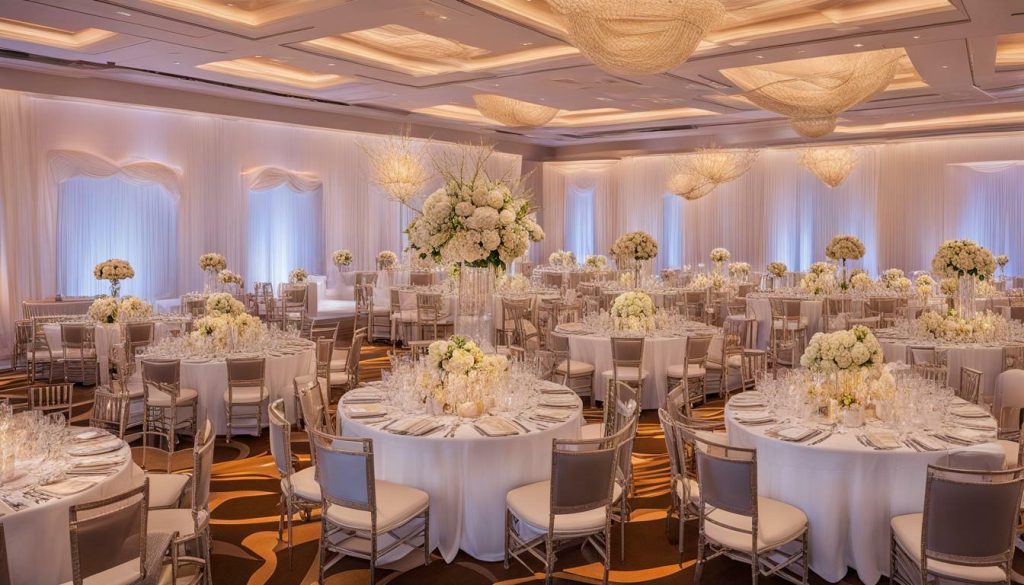 hiring of tables and chairs