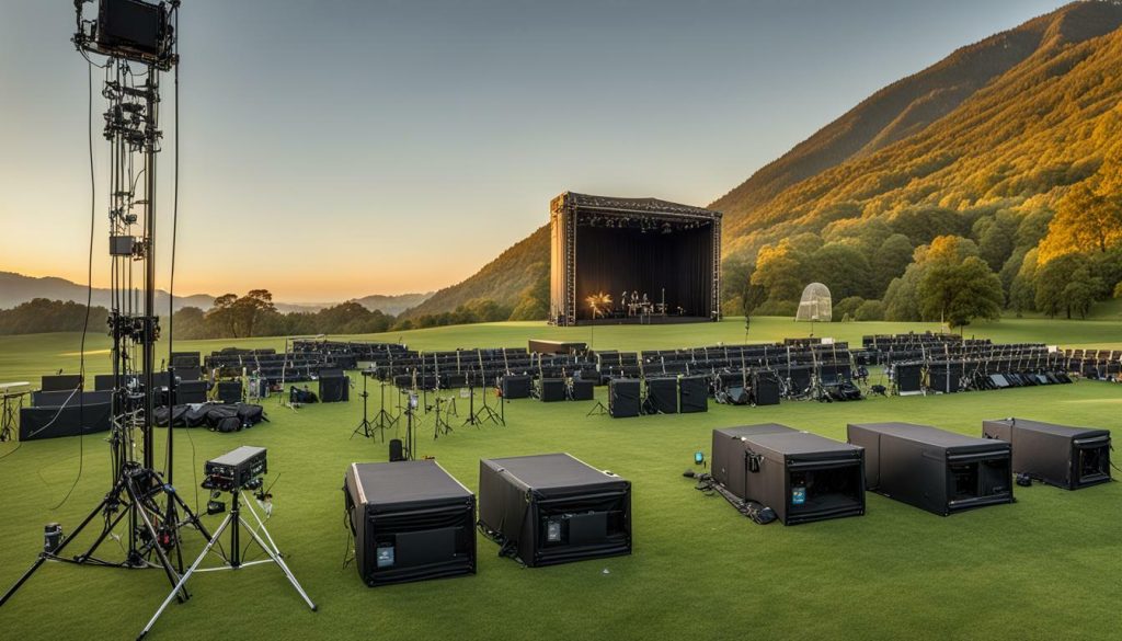 outdoor events hiring equipment