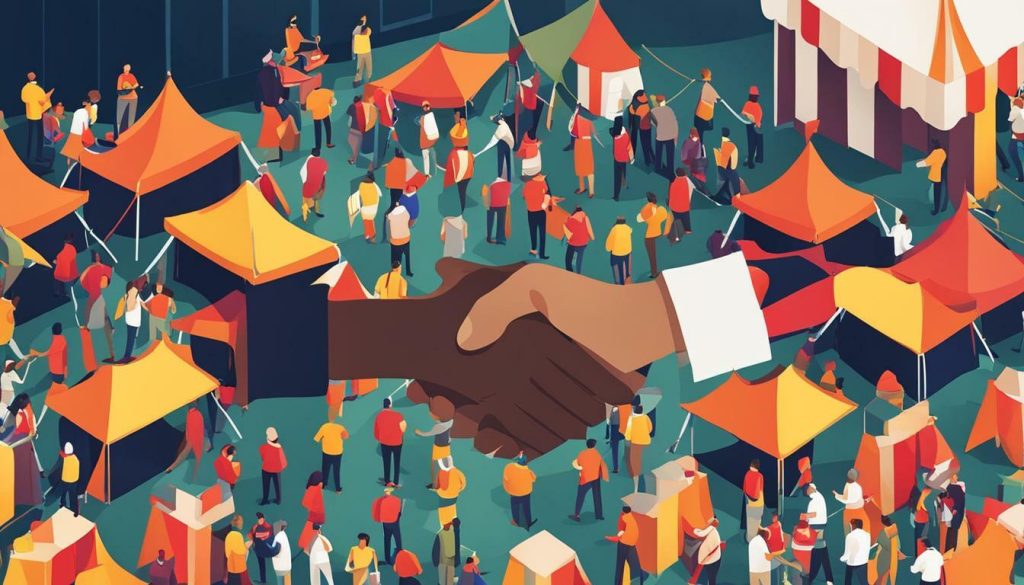 Building strong relationships with event suppliers