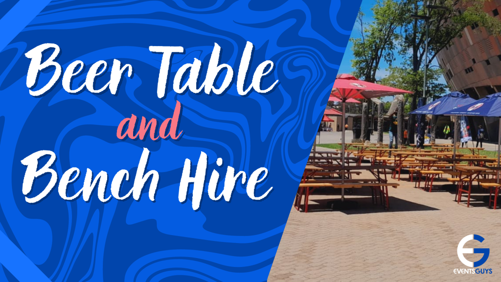 Cheers to Convenience: Beer Table and Bench Hire for Unforgettable Events 2 beer table and bench hire