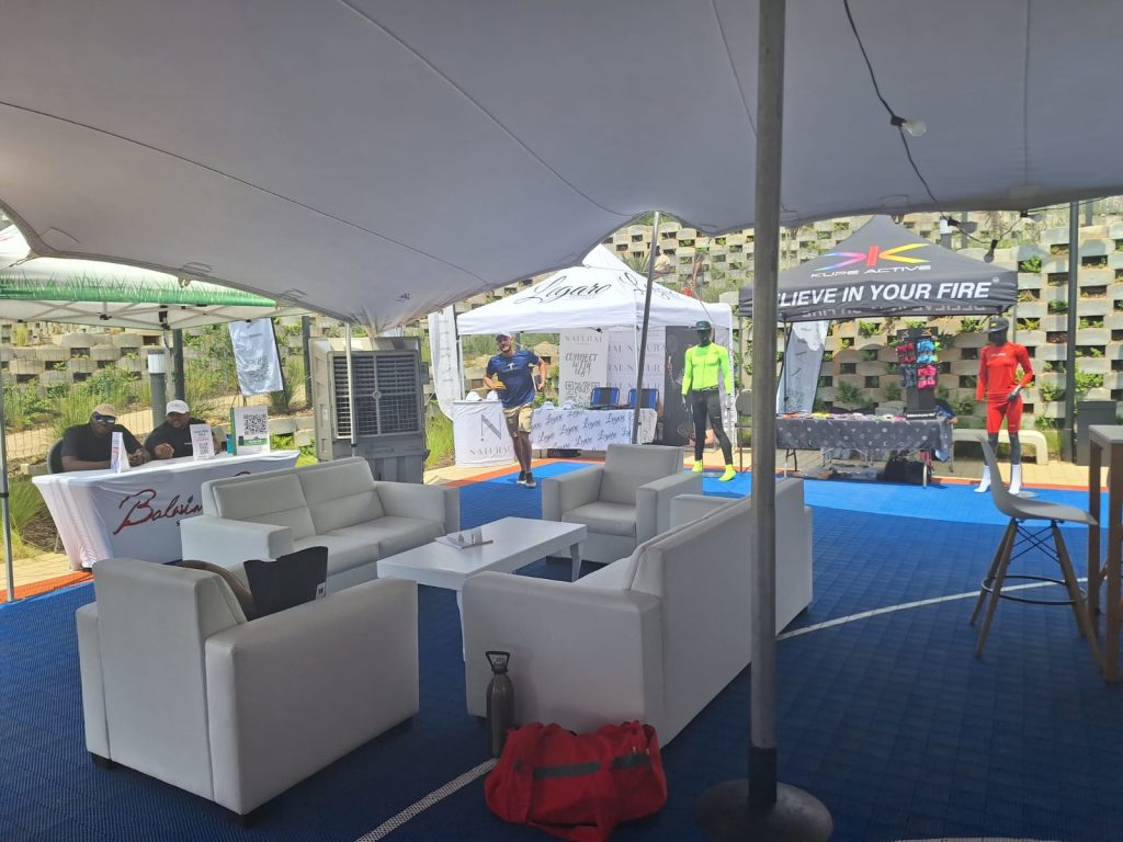 Discover My Favourite Glass Coffee Tables in South Africa 2 Events Guys Stretch tents with tables and chairs in the middle of a basketball court.